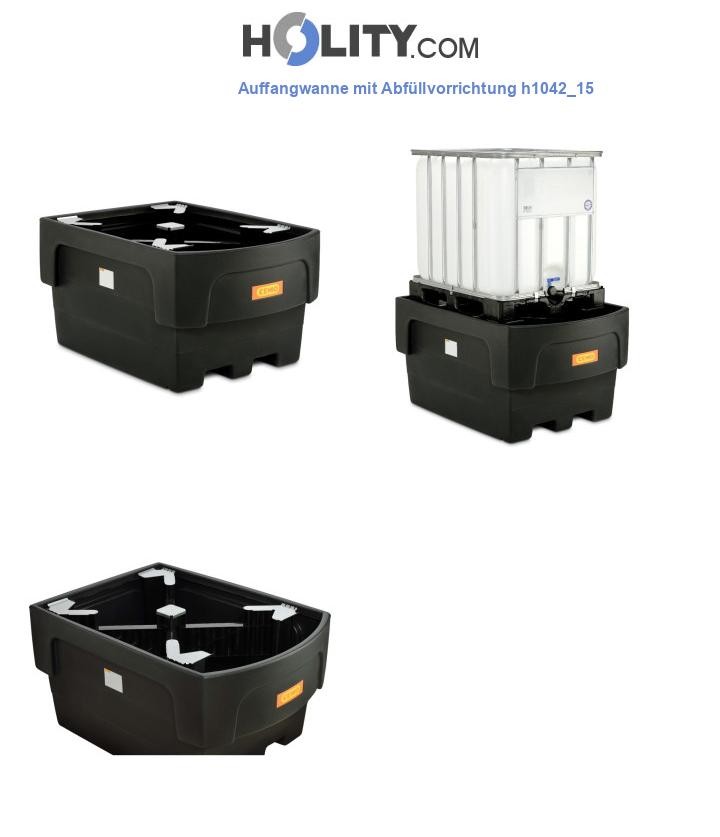 Auffangwanne mit Abfüllvorrichtung h1042_15