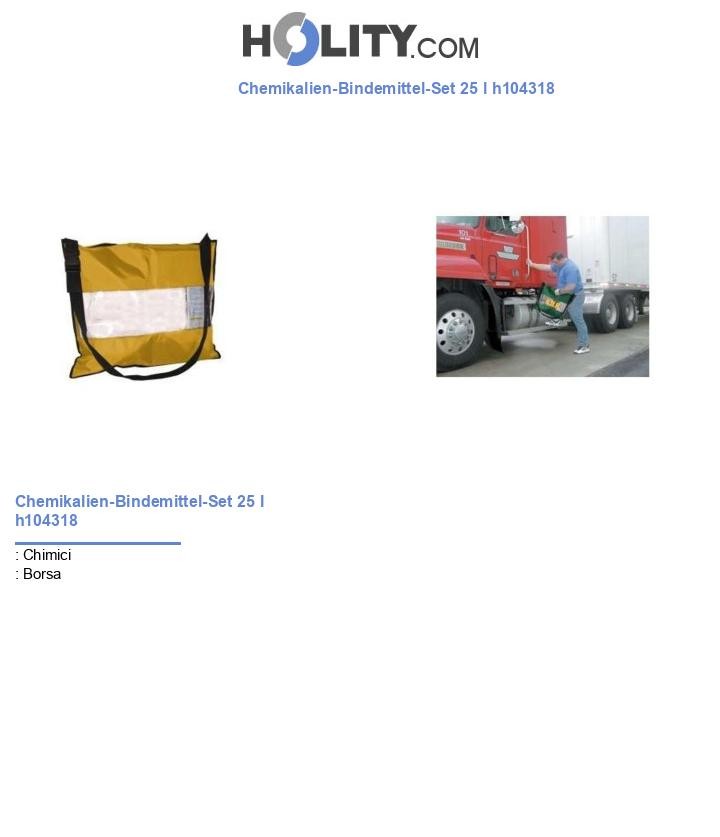Chemikalien-Bindemittel-Set 25 l h104318