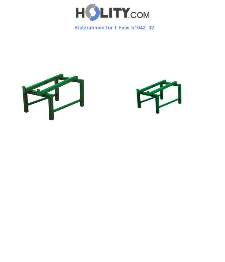 Stützrahmen für 1 Fass h1043_32