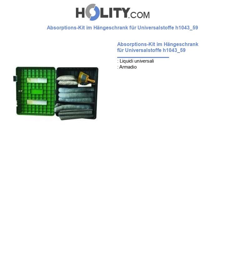 Absorptions-Kit im Hängeschrank für Universalstoffe h1043_59