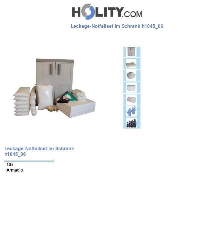 Leckage-Notfallset im Schrank h1045_06