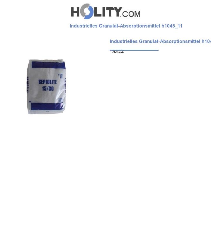 Industrielles Granulat-Absorptionsmittel h1045_11