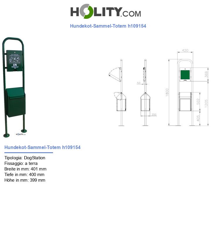 Hundekot-Sammel-Totem h109154