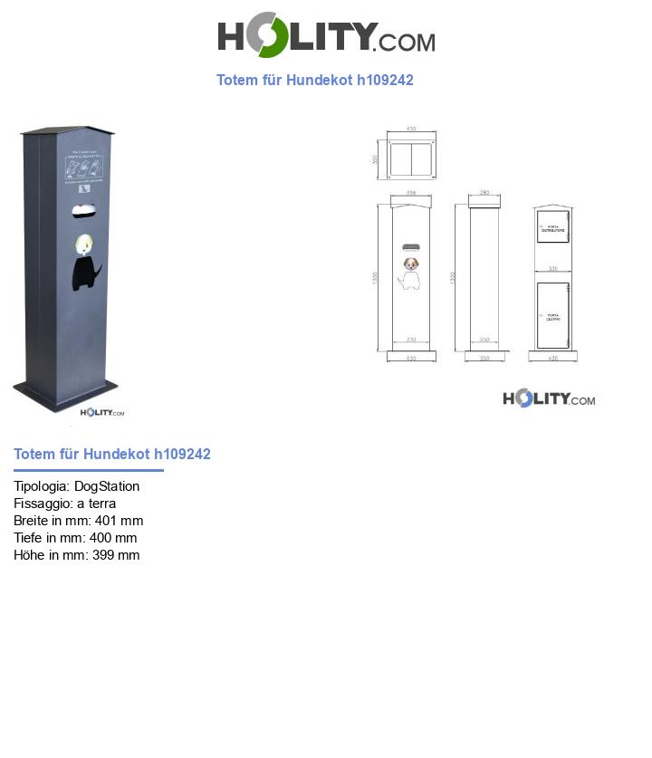 Totem für Hundekot h109242