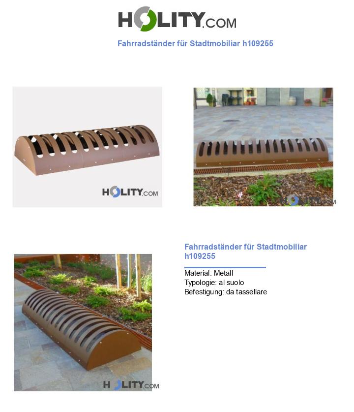 Fahrradständer für Stadtmobiliar h109255