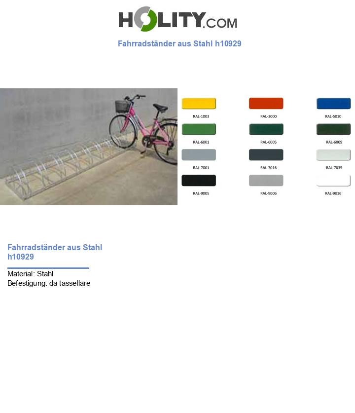 Fahrradständer aus Stahl h10929