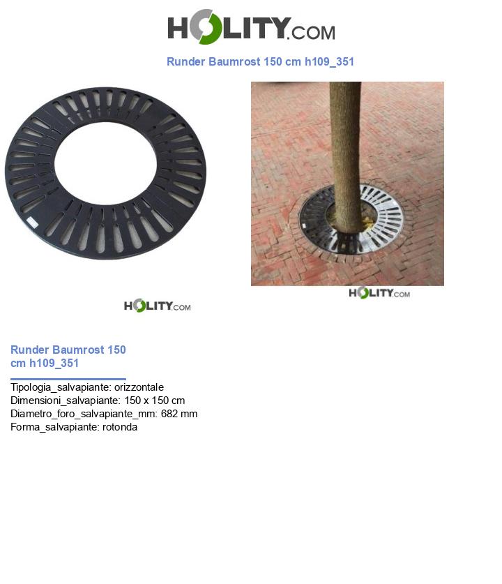 Runder Baumrost 150 cm h109_351
