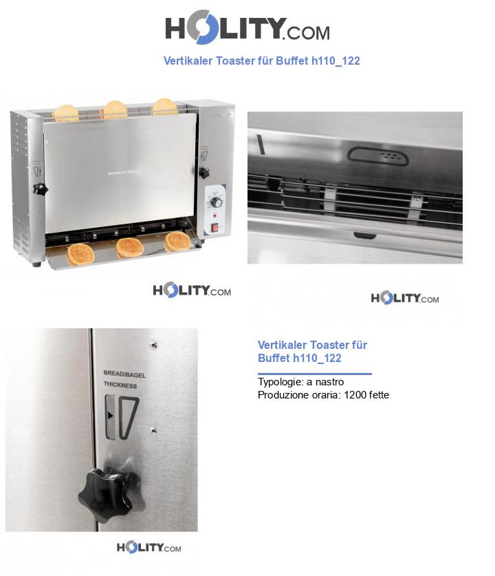 Vertikaler Toaster für Buffet h110_122
