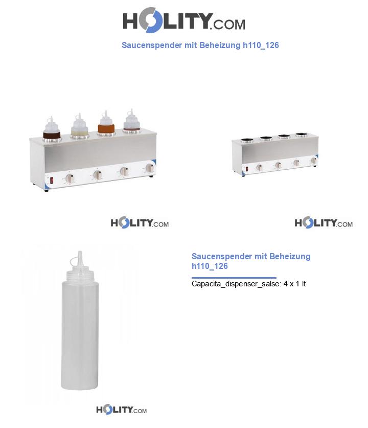 Saucenspender mit Beheizung h110_126