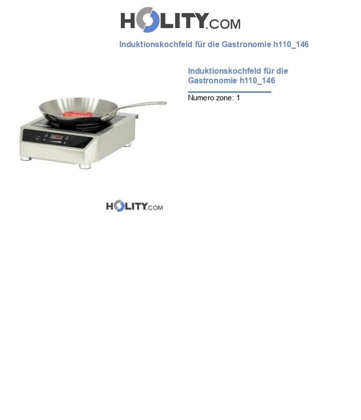 Induktionskochfeld für die Gastronomie h110_146