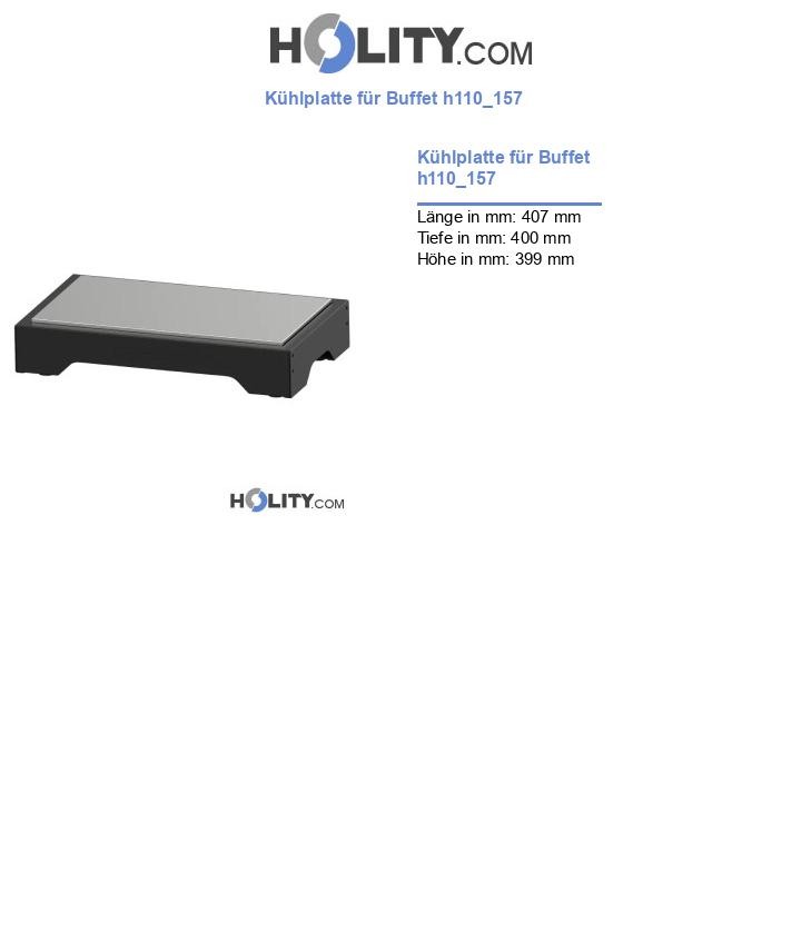 Kühlplatte für Buffet h110_157
