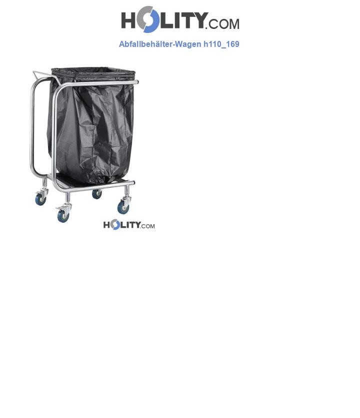 Abfallbehälter-Wagen h110_169