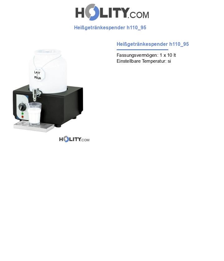 Heißgetränkespender h110_95
