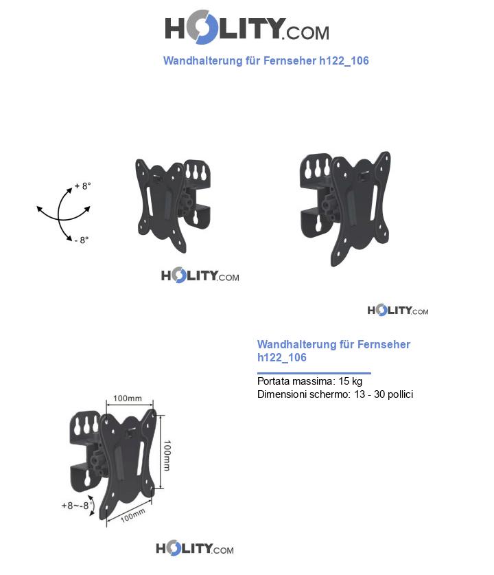 Wandhalterung für Fernseher h122_106