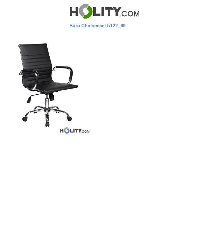 Büro Chefsessel h122_69