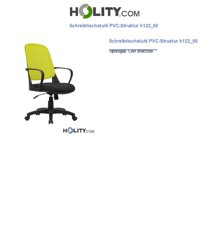 Schreibtischstuhl PVC-Struktur h122_80