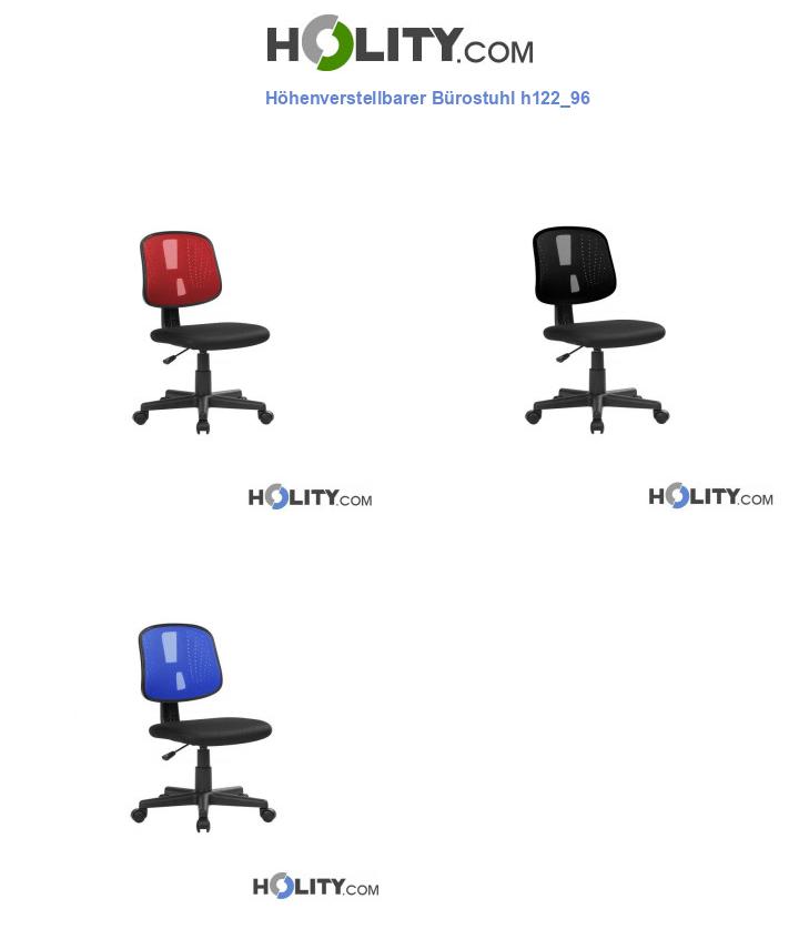 Höhenverstellbarer Bürostuhl h122_96