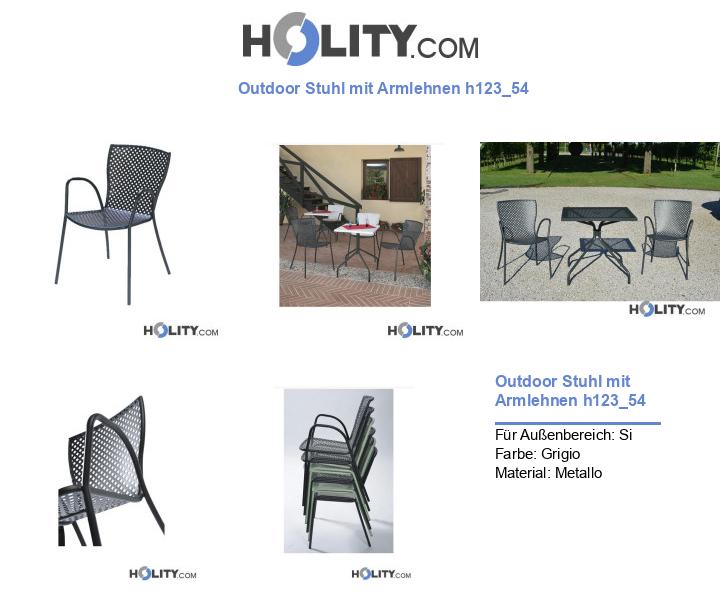 Outdoor Sessel h123_54