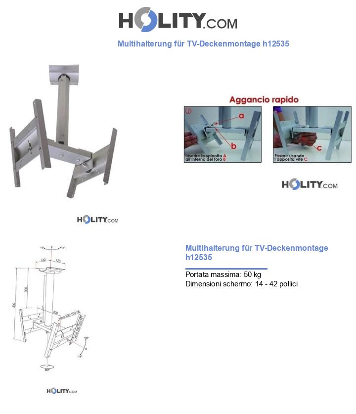 Multihalterung für TV-Deckenmontage h12535