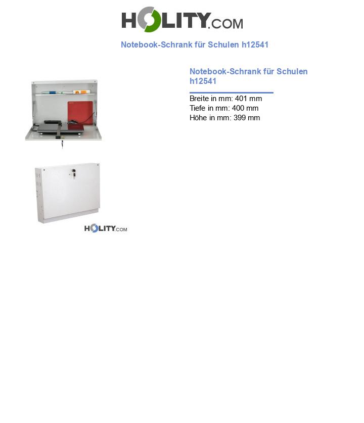 Notebook-Schrank für Schulen h12541