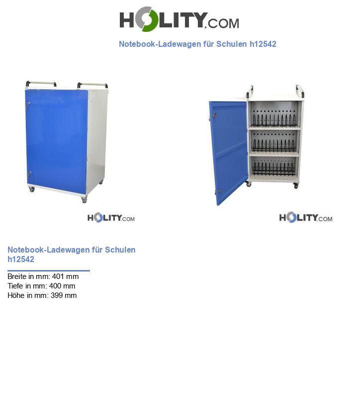 Notebook-Ladewagen für Schulen h12542