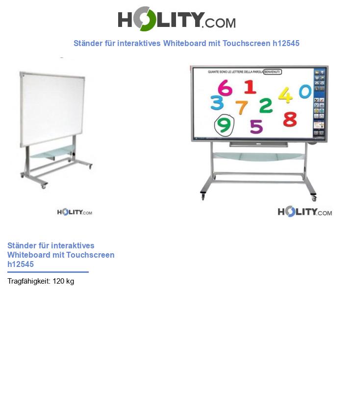 Ständer für interaktives Whiteboard mit Touchscreen h12545