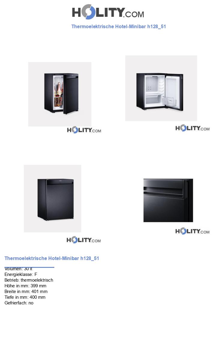 Thermoelektrische Hotel-Minibar h128_51