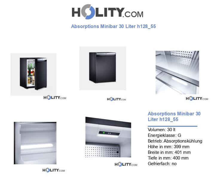 Absorptions Minibar 30 Liter h128_55