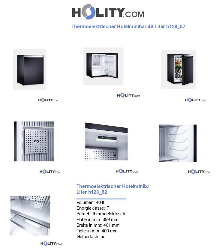 Thermoelektrischer Hotelminibar 40 Liter h128_62