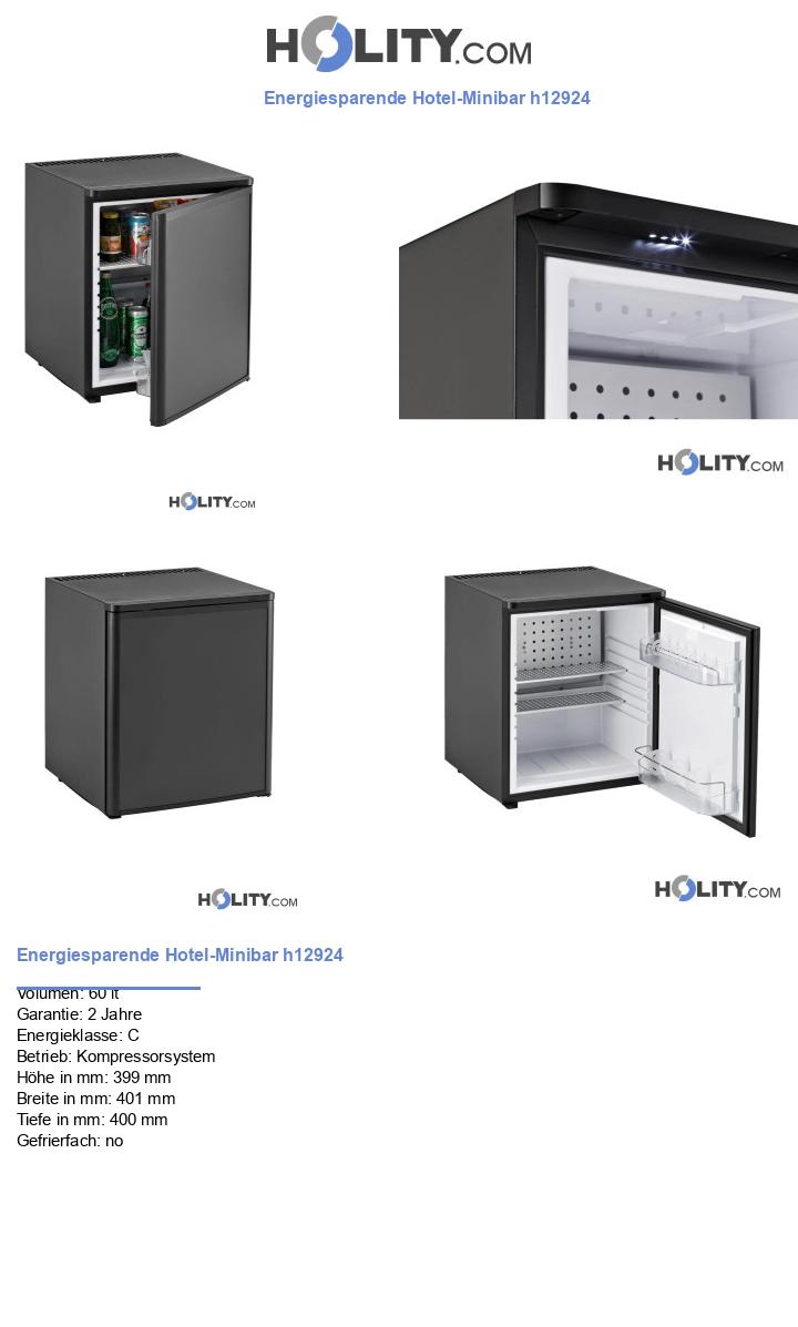 Energiesparende Hotel-Minibar h12924