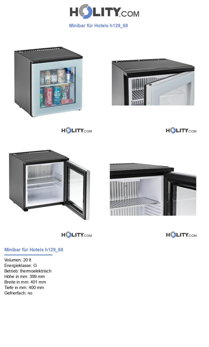 Minibar für Hotels h129_68
