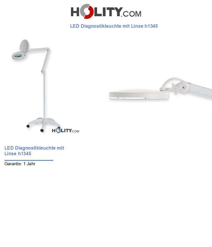 LED Diagnostikleuchte mit Linse h1345