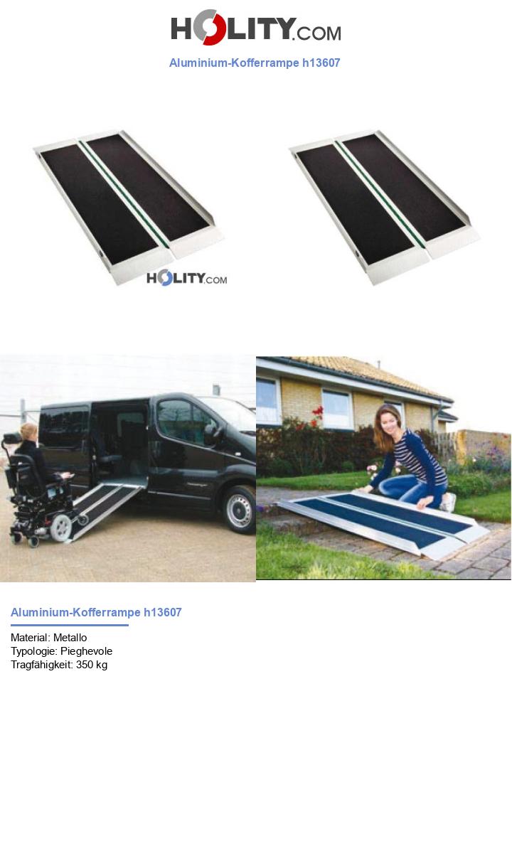 Aluminium-Kofferrampe h13607