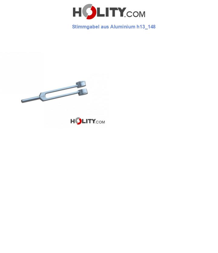 Stimmgabel aus Aluminium h13_148