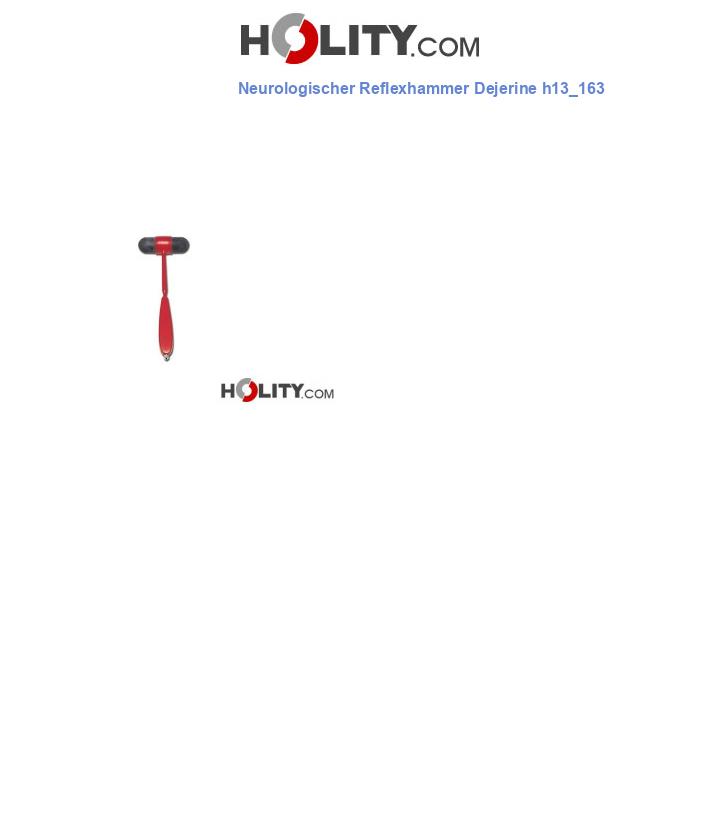 Neurologischer Reflexhammer Dejerine h13_163