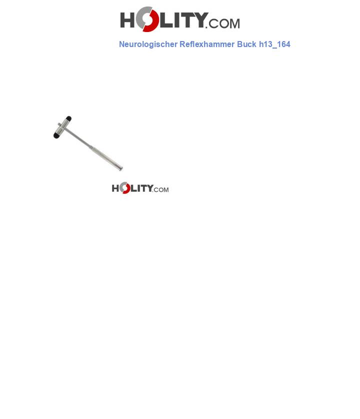 Neurologischer Reflexhammer Buck h13_164