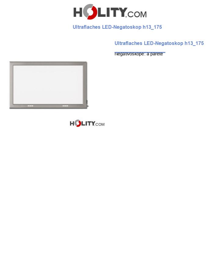 Ultraflaches LED-Negatoskop h13_175