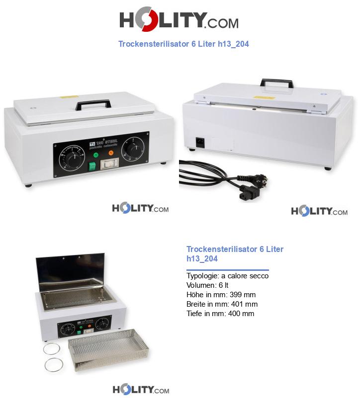 Trockensterilisator 6 Liter h13_204