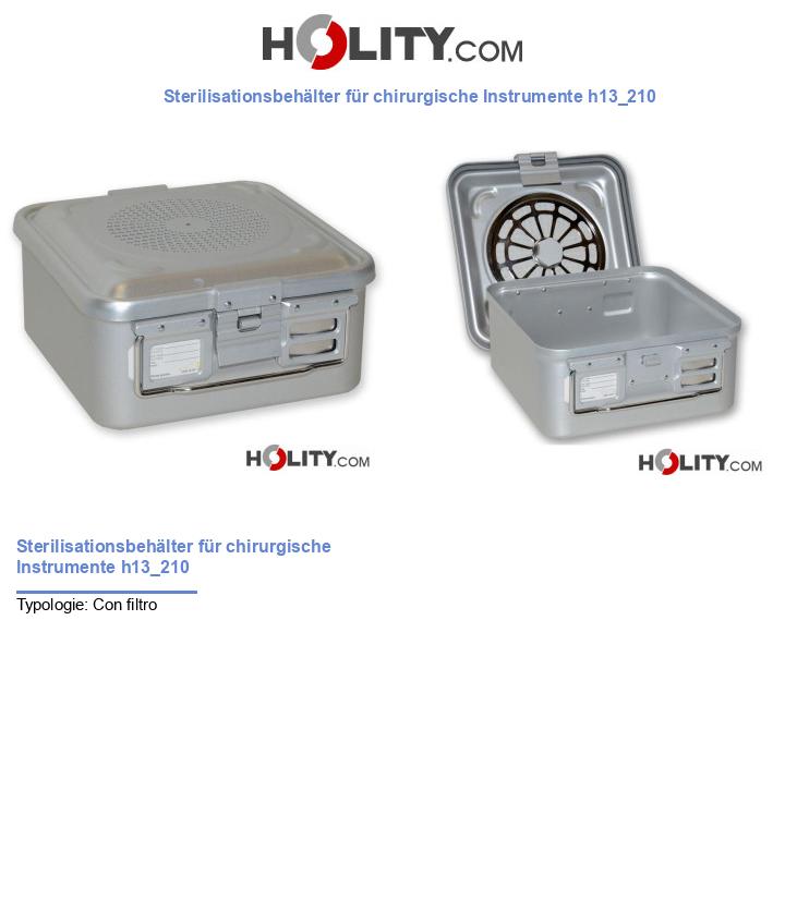 Sterilisationsbehälter für chirurgische Instrumente h13_210