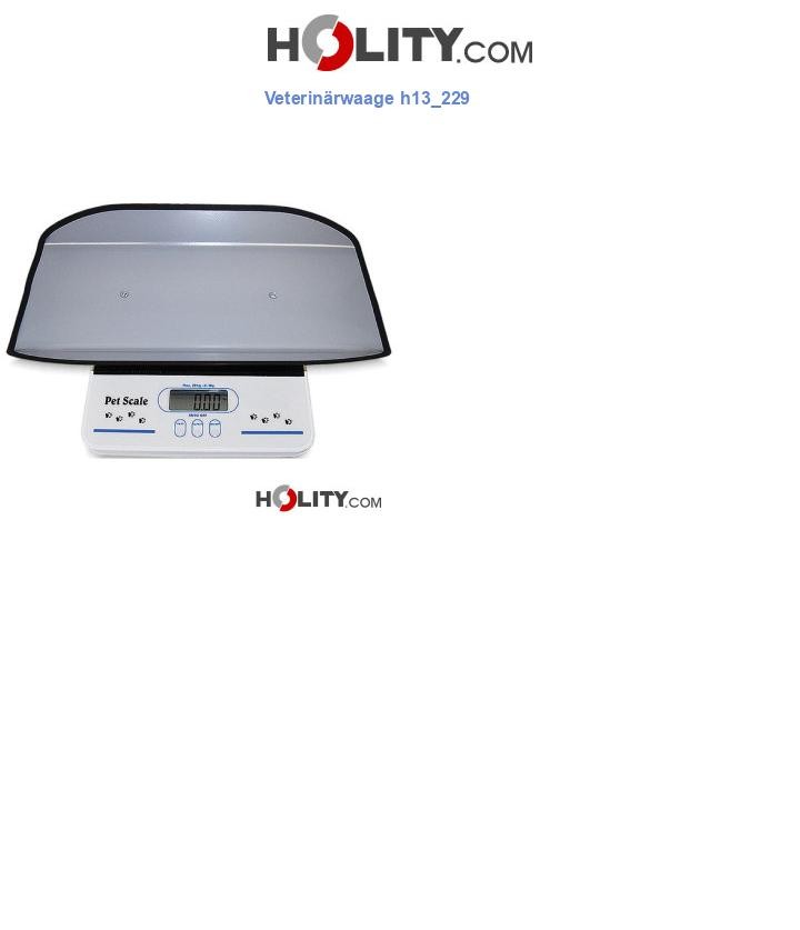 Veterinärwaage h13_229