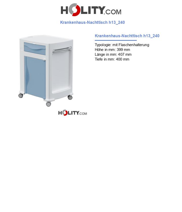 Krankenhaus-Nachttisch h13_240