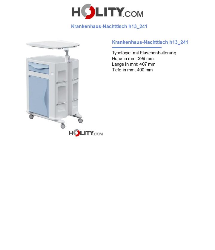 Krankenhaus-Nachttisch h13_241