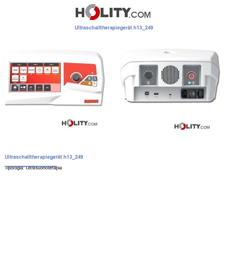 Ultraschalltherapiegerät h13_249