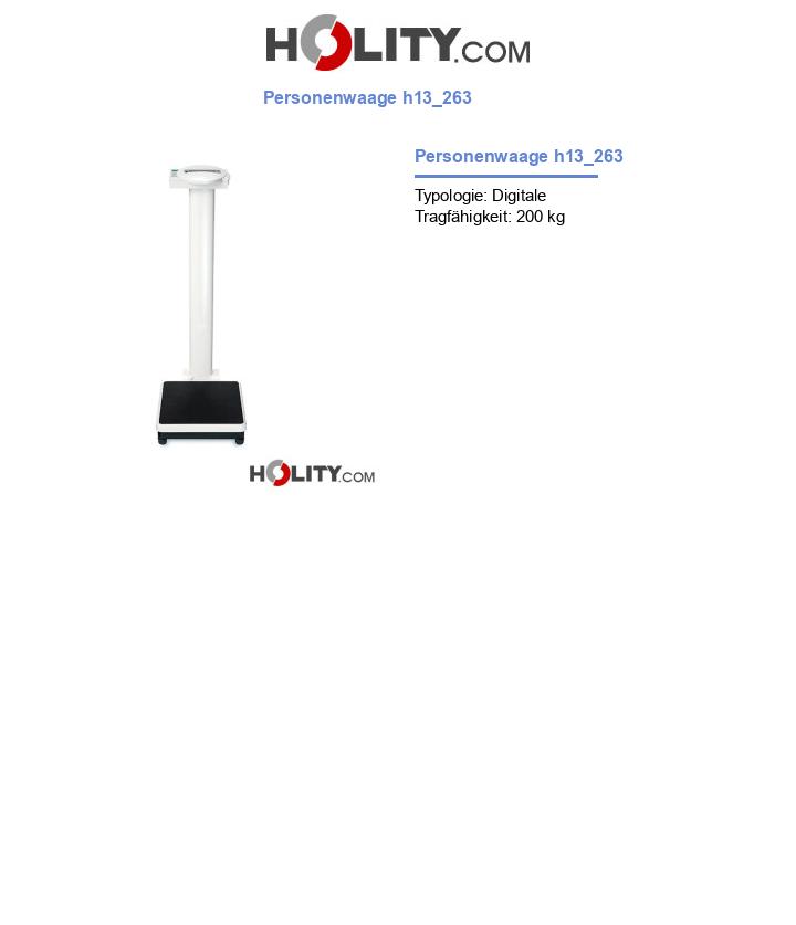 Personenwaage h13_263