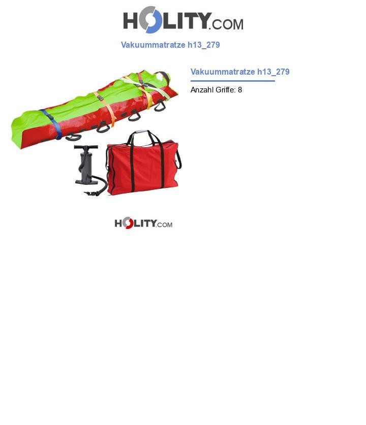 Vakuummatratze h13_279