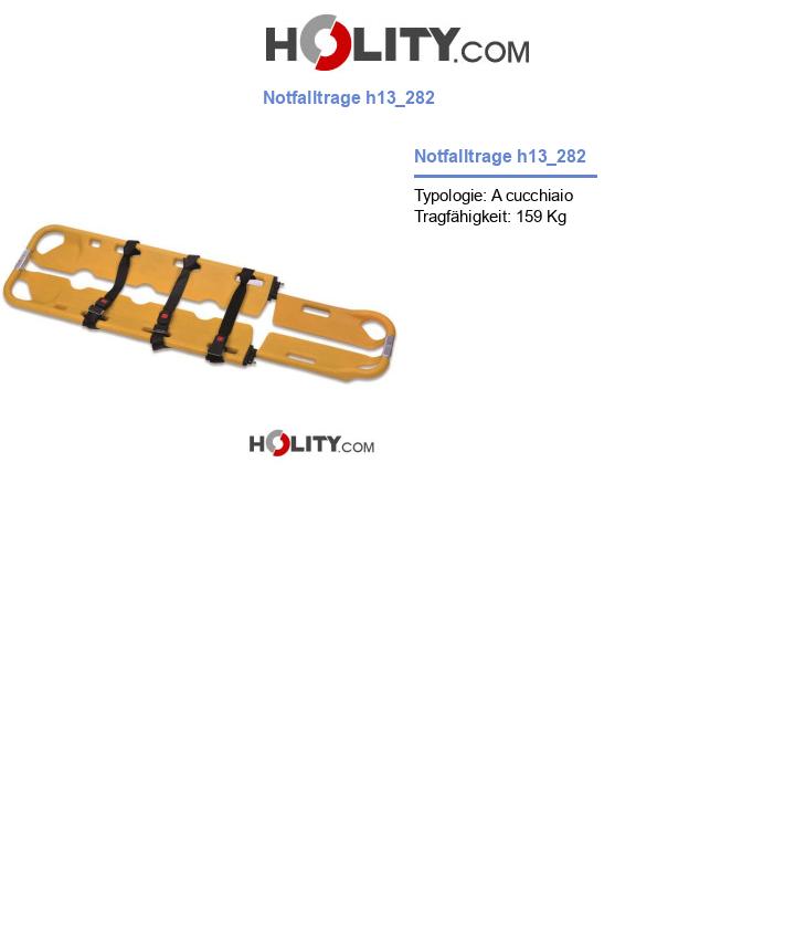 Notfalltrage h13_282