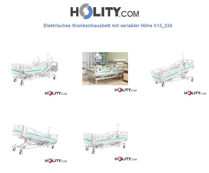 Elektrisches Krankenhausbett mit variabler Höhe h13_334
