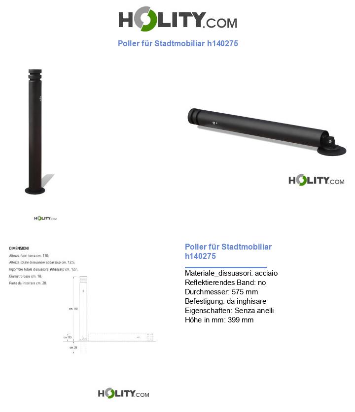Poller für Stadtmobiliar h140275