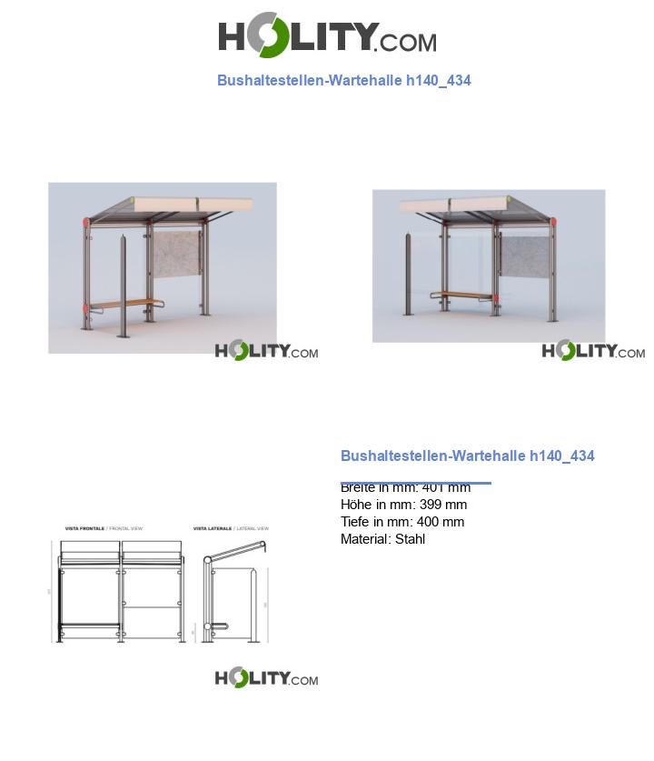 Bushaltestellen-Wartehalle h140_434