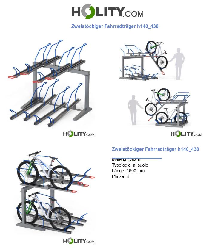 Zweistöckiger Fahrradträger h140_438